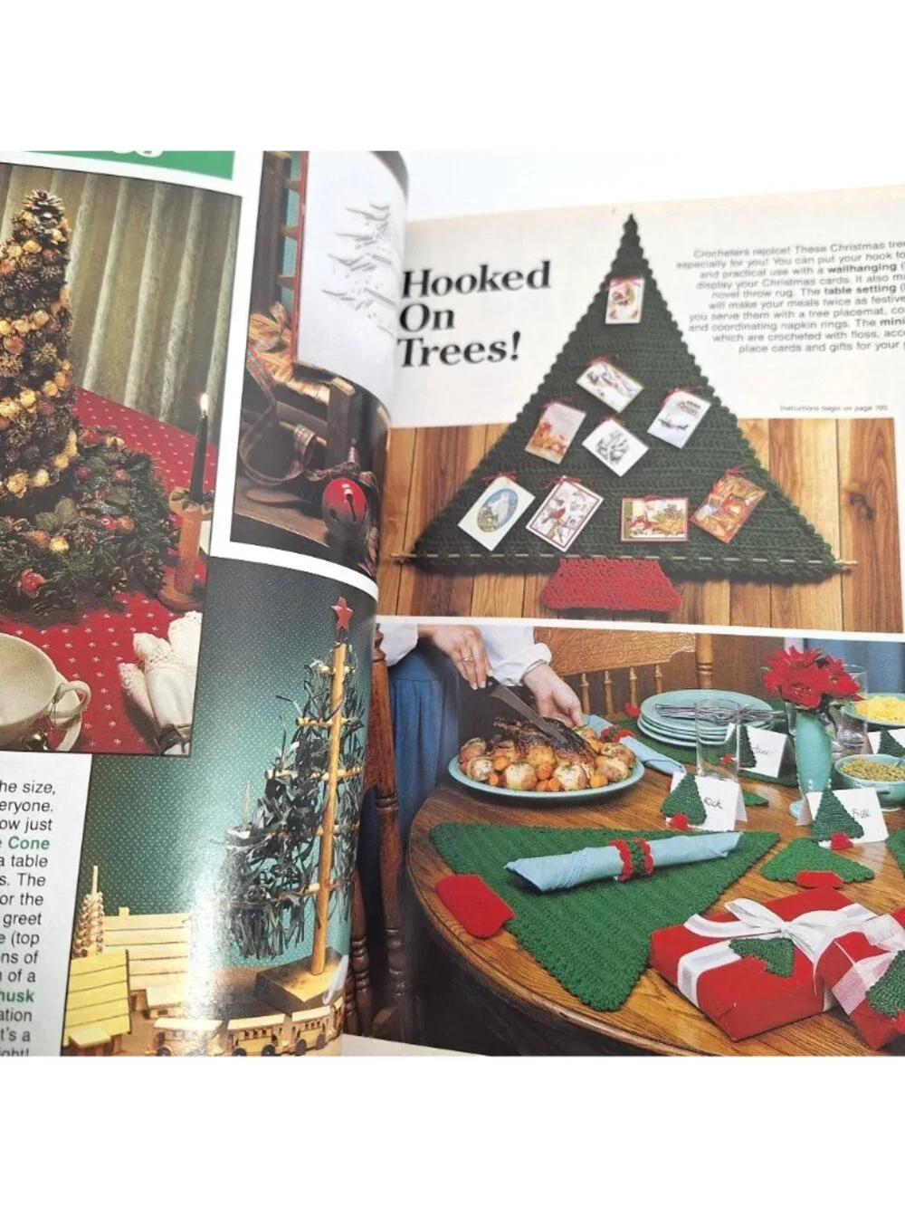 Crafts Country Christmas 1989 Magazine Handmade Holiday Projects - Picture 11 of 14